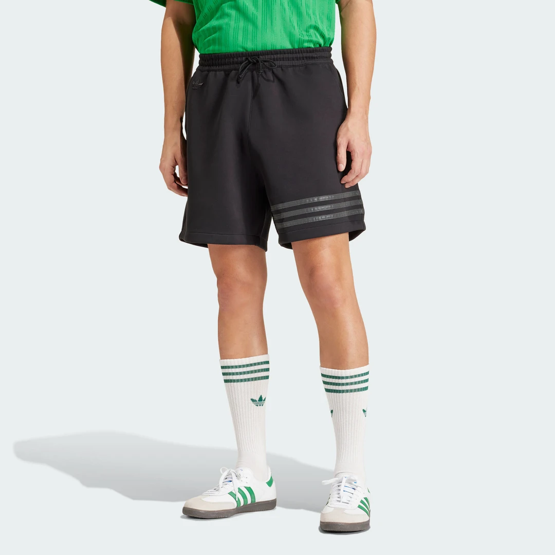 adidas三叶草新款三条纹经典百搭宽松运动短裤IR9430 IX0347