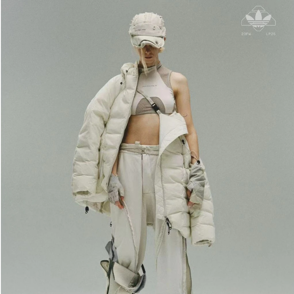 adidas X HAMCUS联名休闲废土风保暖羽绒服IU4837 IX4343 IX4344