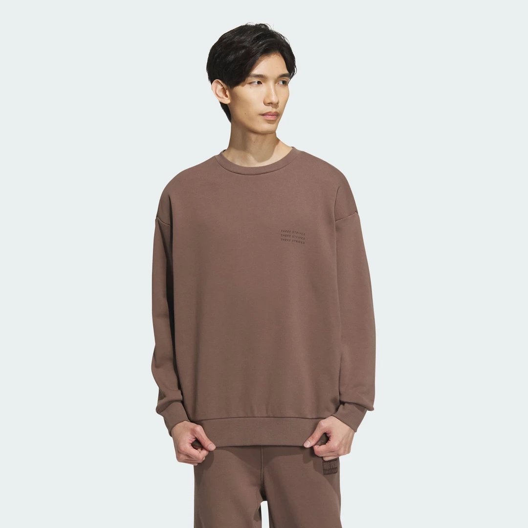 adidas阿迪达斯卫衣男款SPORTSWEAR运动时尚训练休闲套头衫IS7423