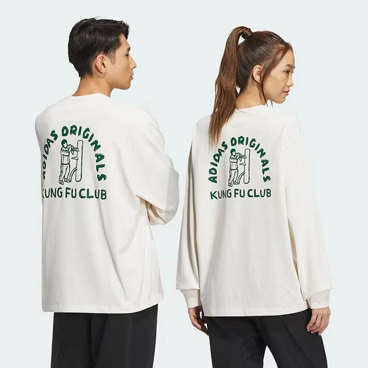 adidas三叶草休闲运动舒适简约经典运动长袖上衣IZ1538 IZ1539