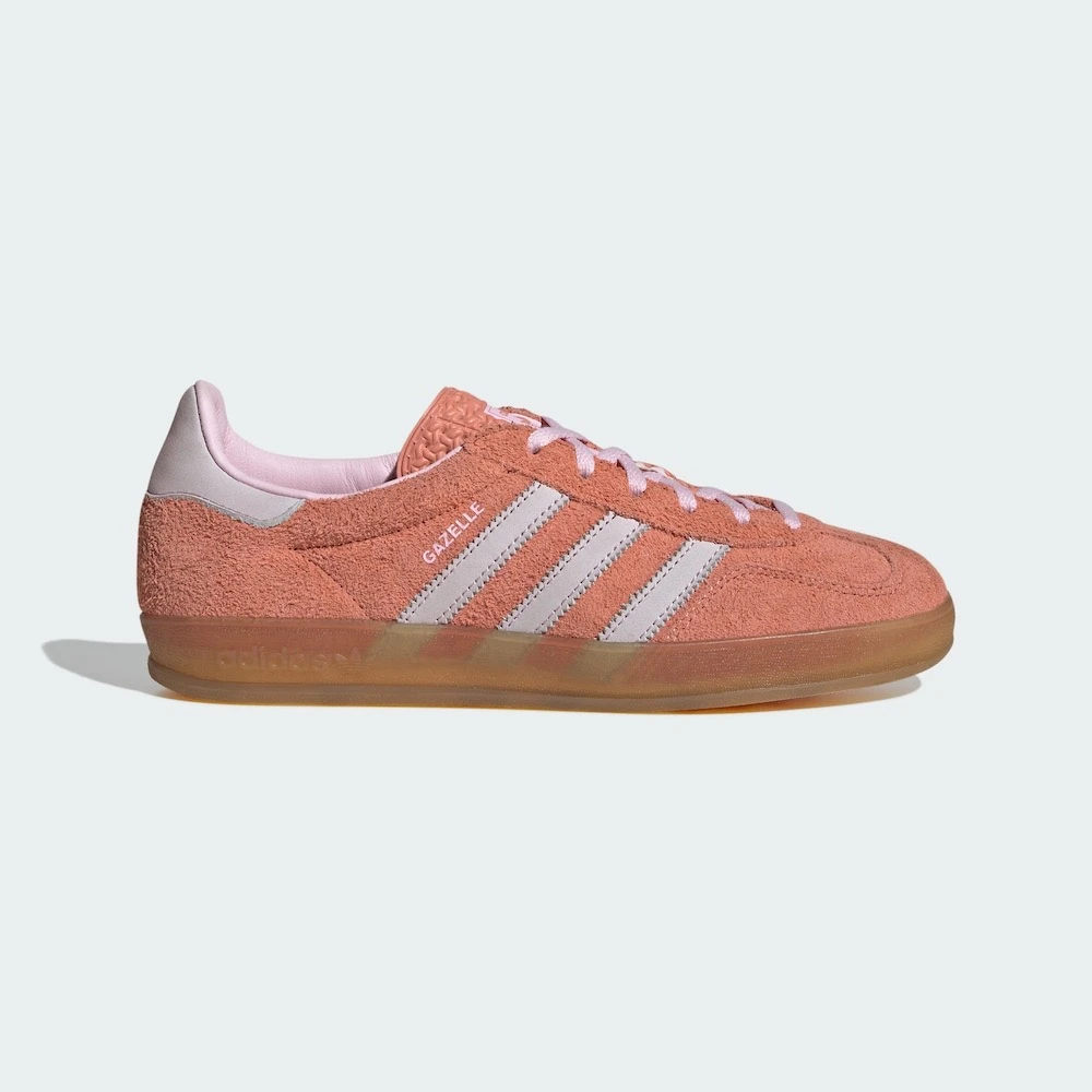 adidas三叶草GAZELLE 女生经典透气百搭运动鞋板鞋T头鞋IE2946