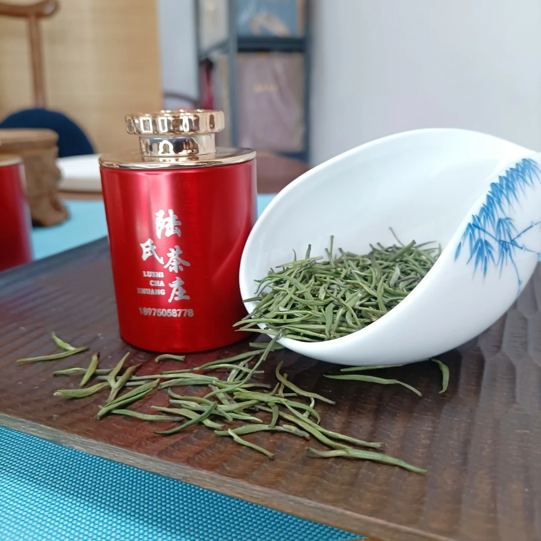 [陆氏茶庄]君山银针新茶鲜嫩黄芽茶黄茶明前春季品鉴小罐装便捷款
