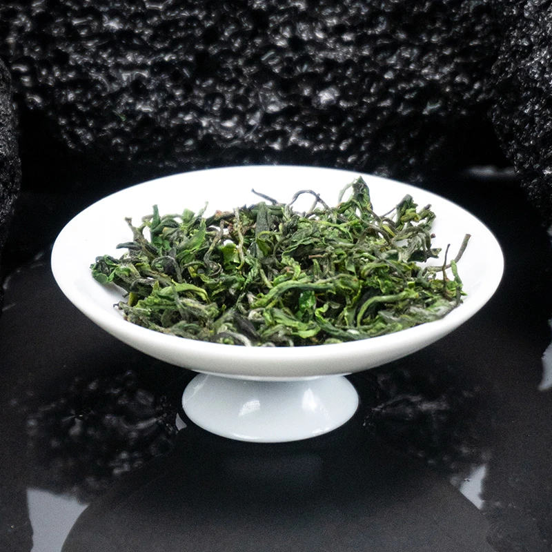 【春茗山】生态日照绿茶精制一档秋茶豌豆香鲜甜口感醇厚