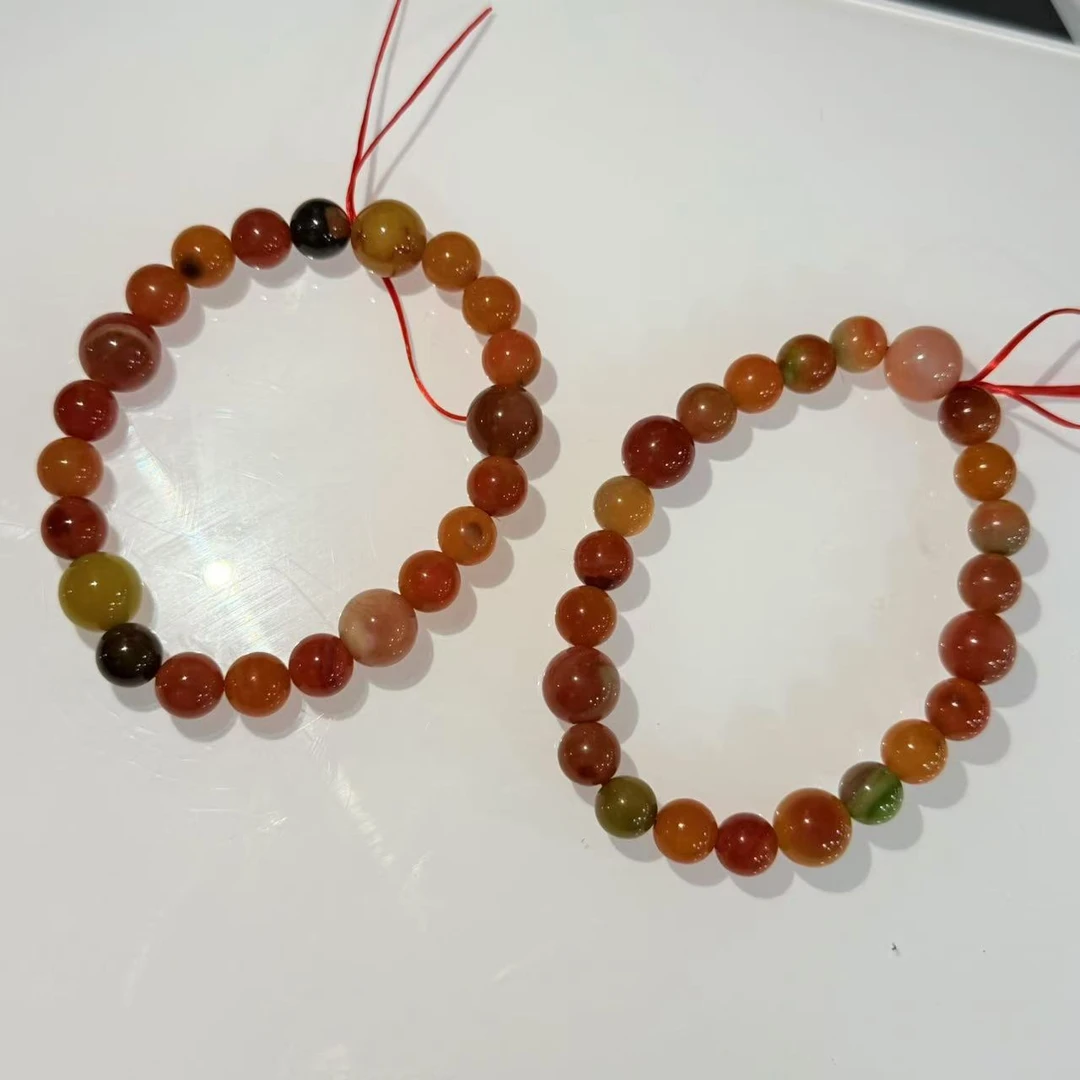 盐源玛瑙手串多样性发其一@k