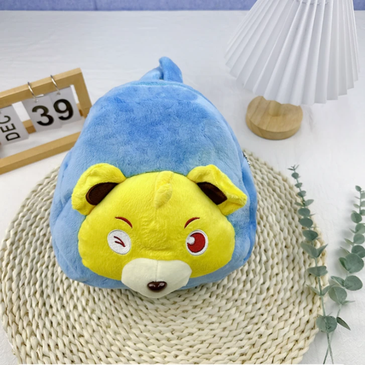 婴姿坊秋冬新款宝宝毛绒小包包时尚幼儿园学生单肩儿童包1209333