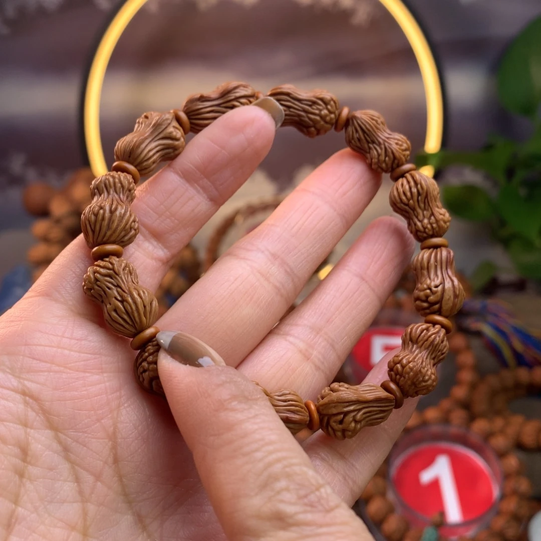 桃核手串花生异性手串