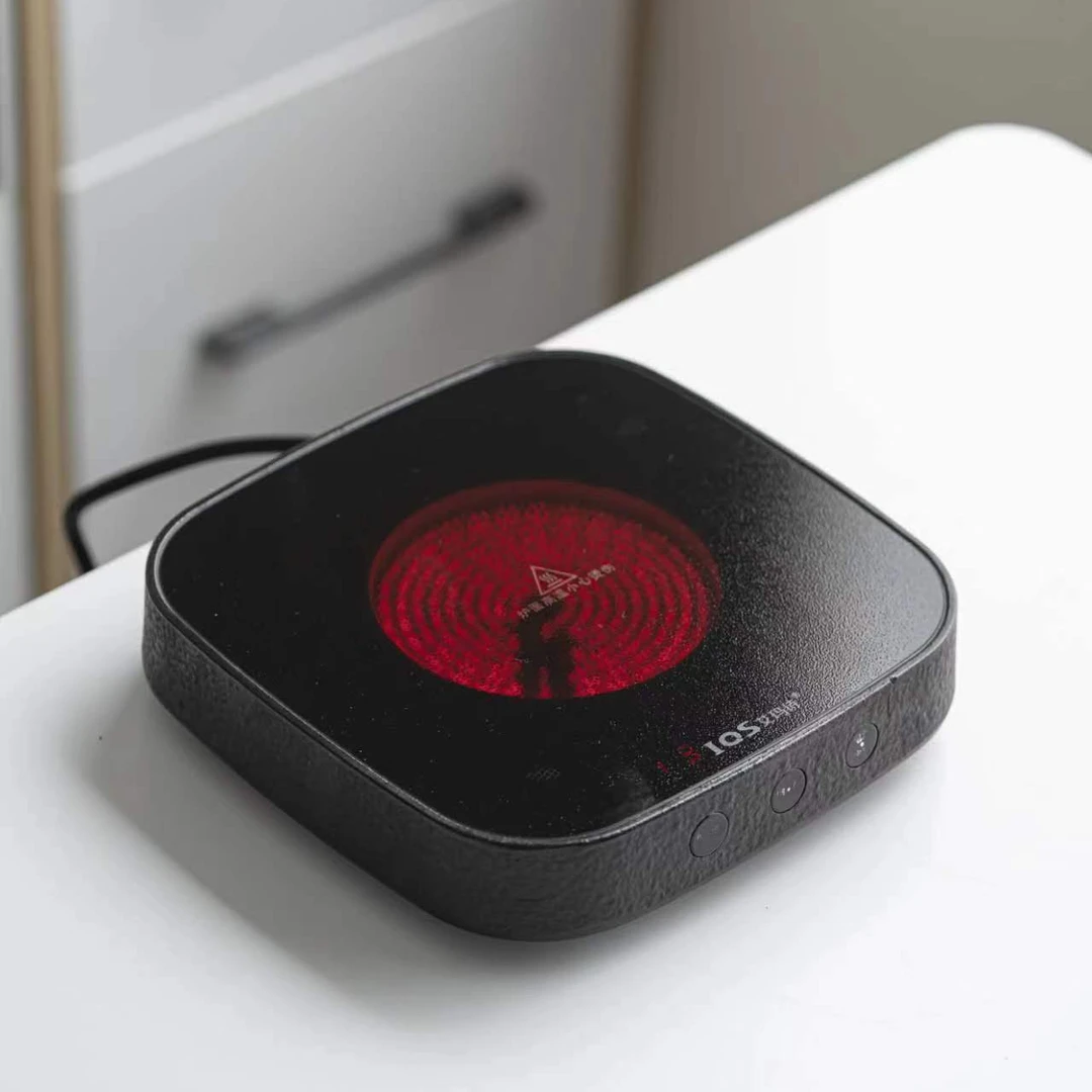 艾玛诗T5升级铸铁款电陶炉煮茶器智能养生烧水壶小型煮茶炉迷你