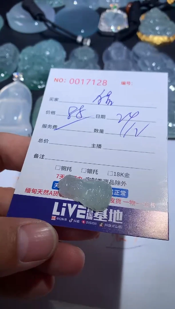 【闪购商品】翡翠颈饰未镶嵌多样性发货