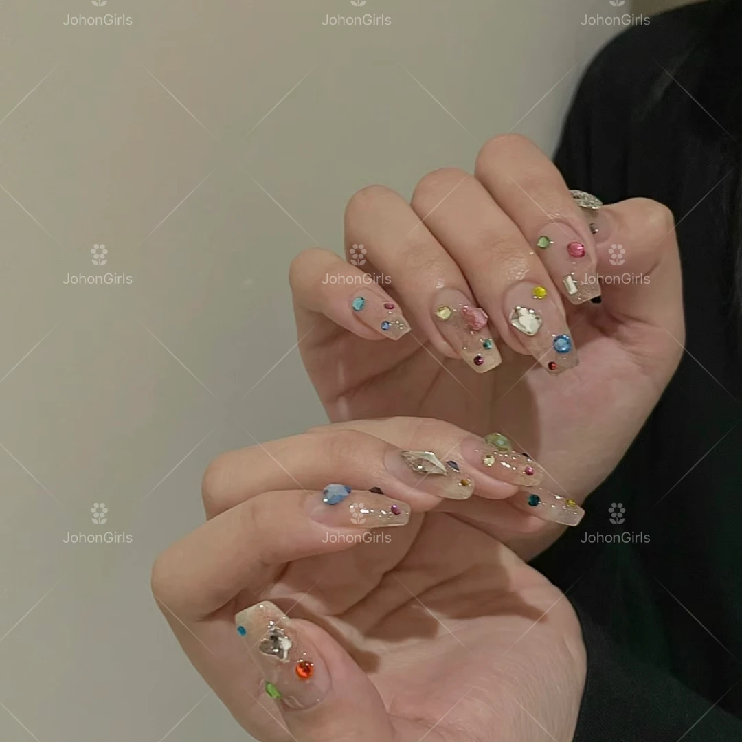 JohonGirls'/琴岛小嫚【在逃公主】夏日显白百搭ins气质手工穿戴甲