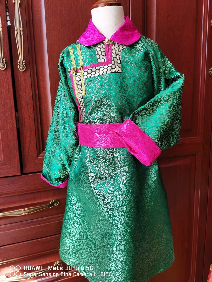 2-3岁女孩儿传统蒙古袍民族风，特价