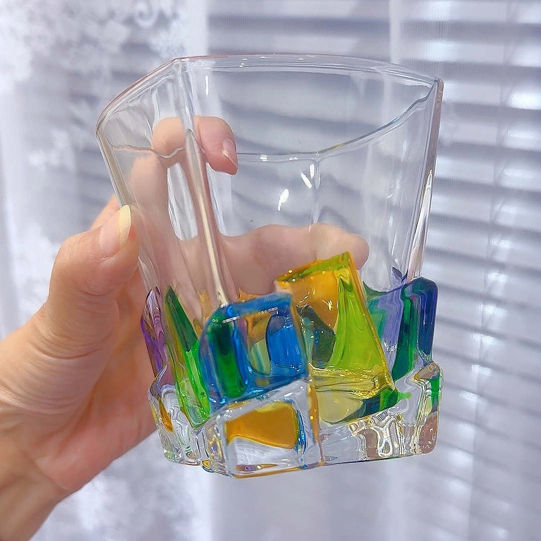 意大利大钻石轻奢风洋酒杯