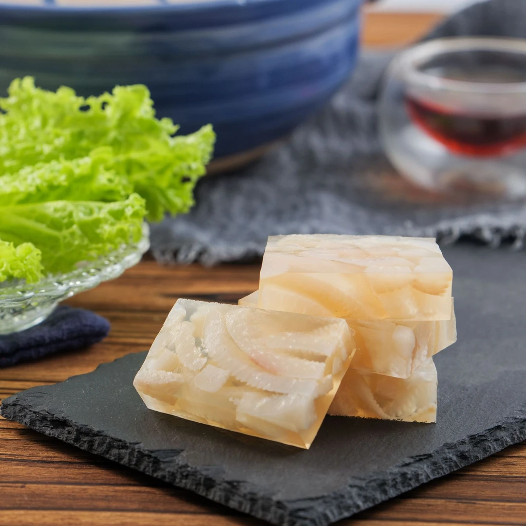 东北特色皮冻 零添加水晶皮冻  五香皮冻 猪皮冻 500g/盒 到手4盒