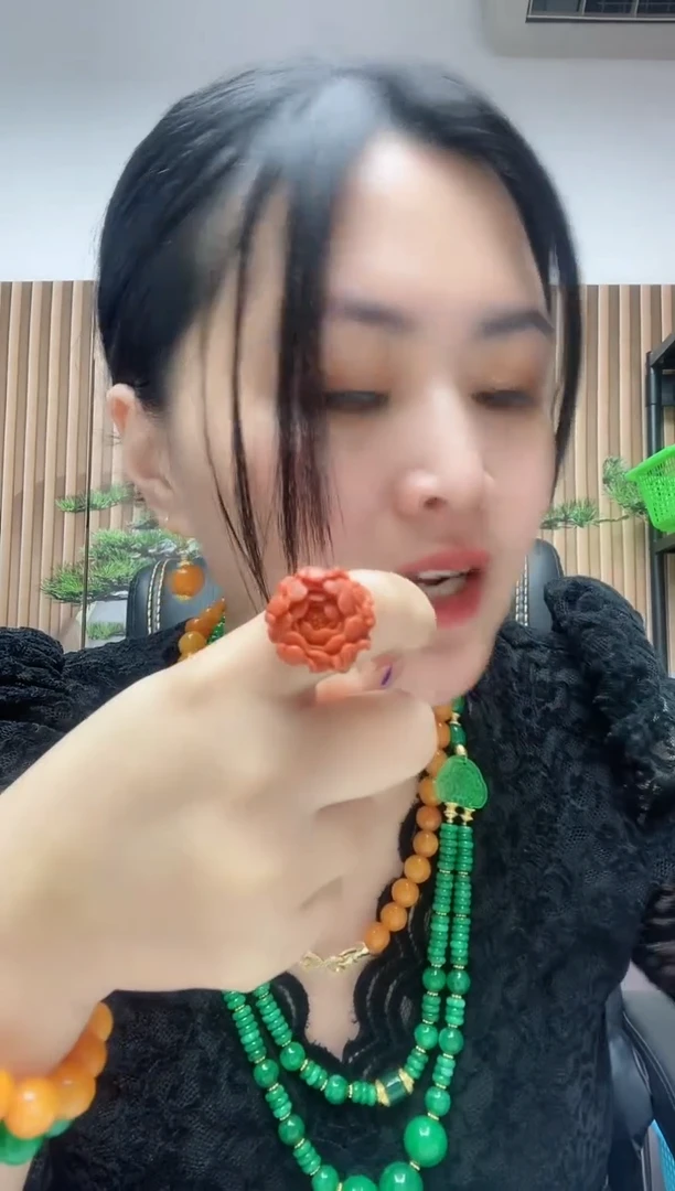 【闪购商品】南红玛瑙戒指合金212