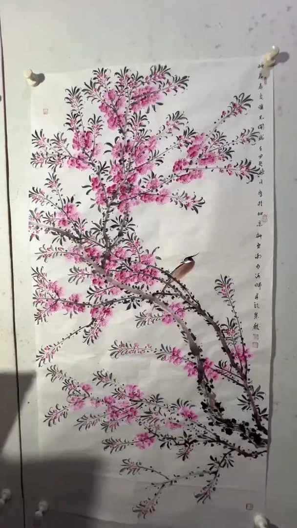 【闪购商品】绘画郭慧庆老师-花鸟作品-8平尺