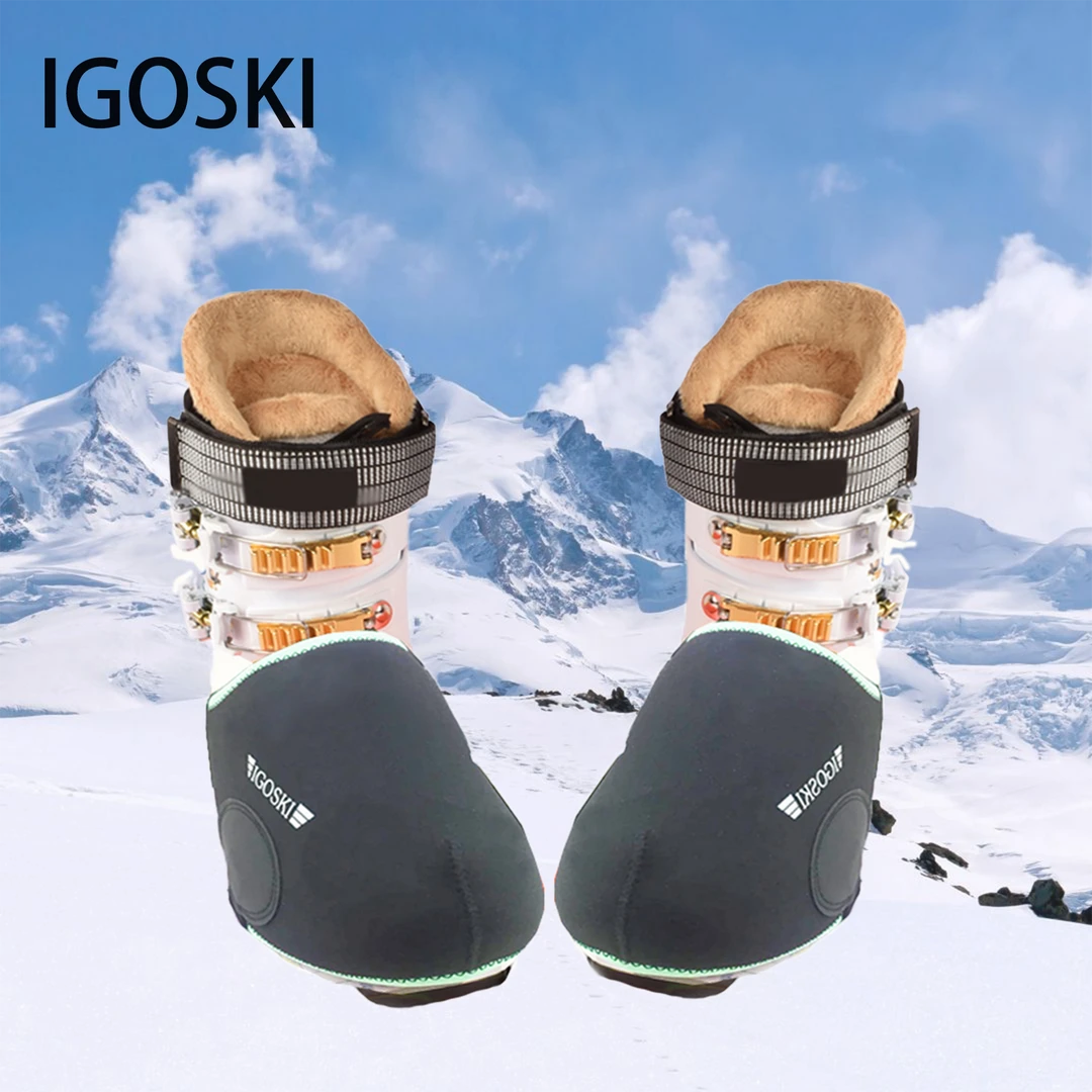 IGOSKI 单双板滑雪板滑雪鞋防雪保暖保护鞋套