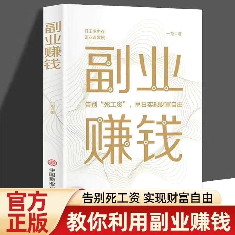 副业赚钱财富自由教你赚钱本领变现模式在家经商思维励志成功书籍