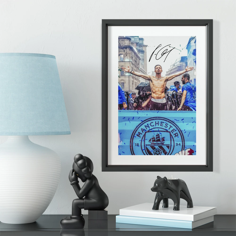 曼城格拉利什倾听庆祝实木装饰相框照片墙桌摆挂框摆件酒吧壁画