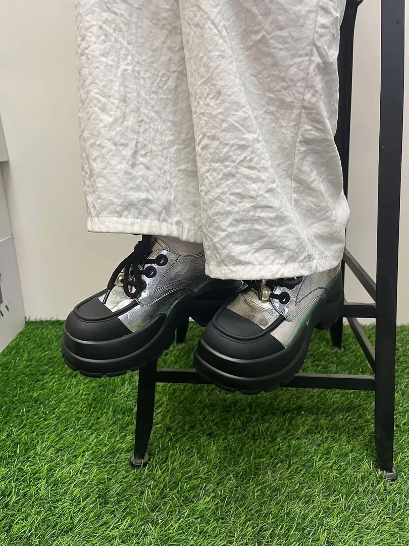 2025新款乐福鞋英伦风小个子舒适增高鞋乐福鞋64060