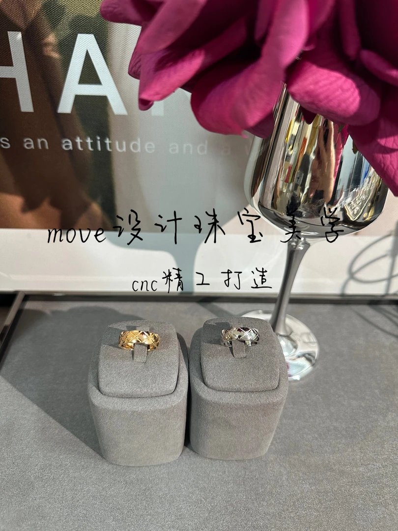 925银戒指 【菱格中号宽】原创个性