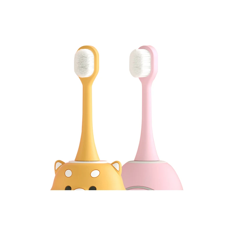 【官方】儿童牙刷直杆宝宝2-12岁通用狗狗猫咪牙刷头软毛柔软