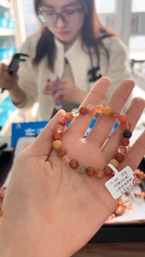 【闪购商品】水晶手链未镶嵌ZW1051福禄寿手链7+