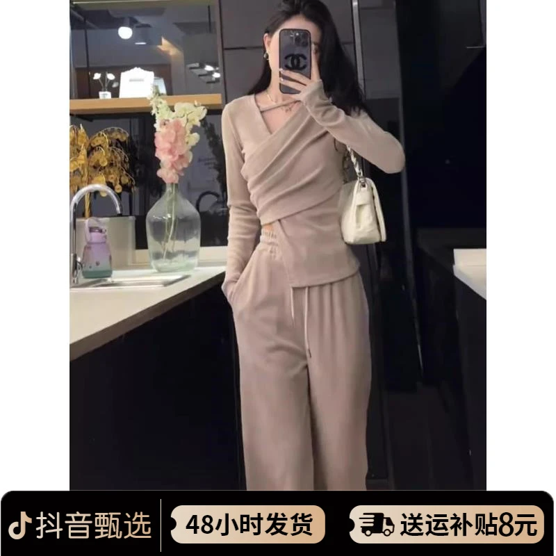 【孕妇哺乳两穿】·开扣80-160斤女装孕妇装可哺乳喂奶上衣加裤子