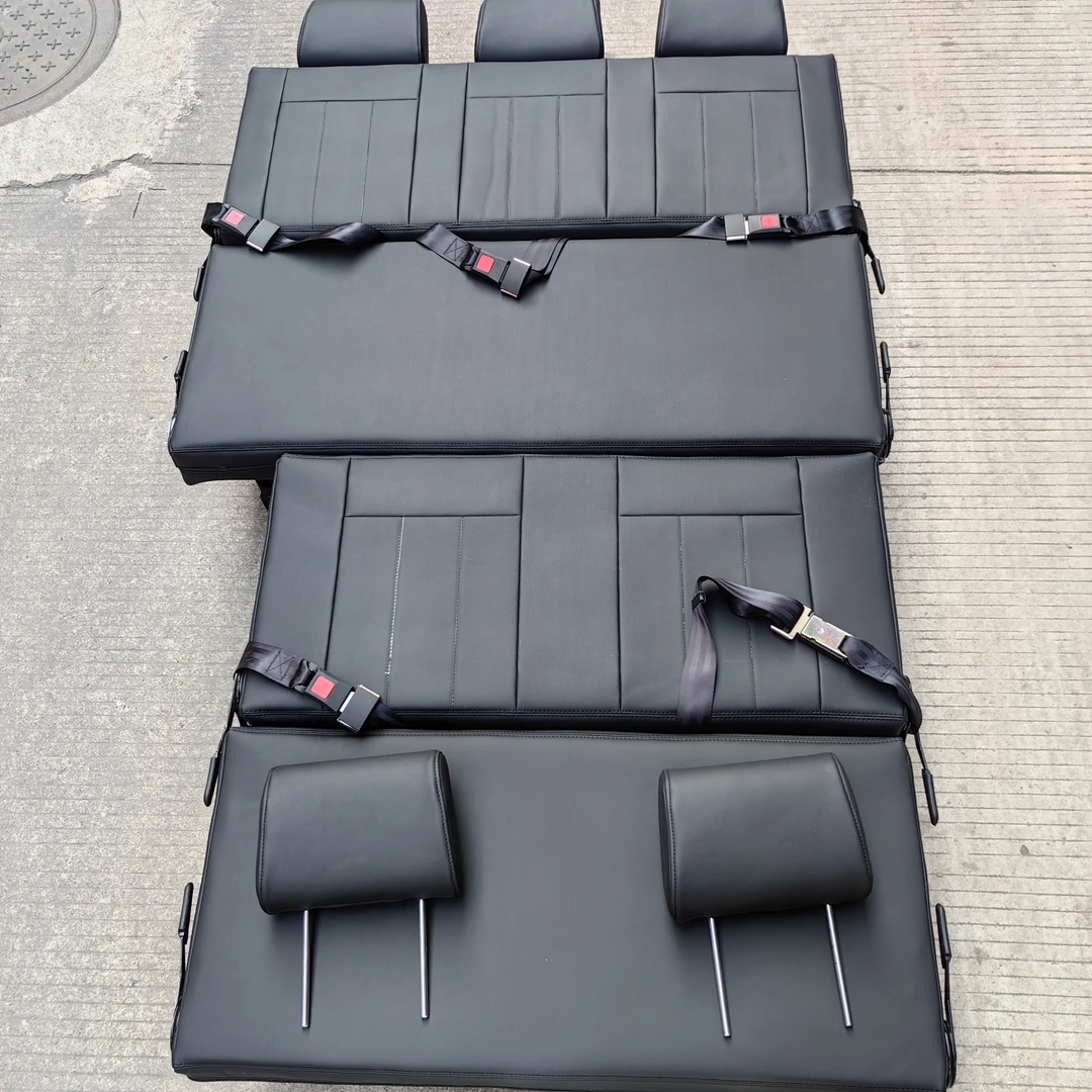 面包车改床车座椅变床车载折叠床自驾游改床车房车座椅2+3套装