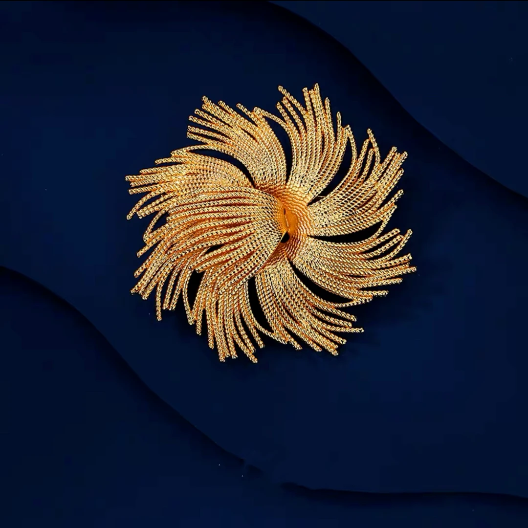 时尚百搭经典麦穗胸针XZ176