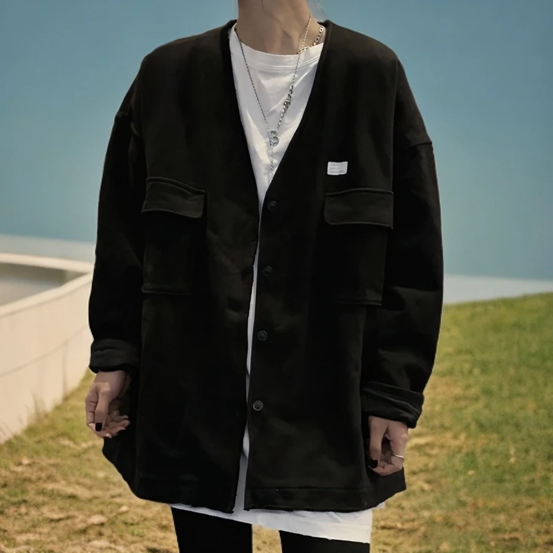 芬芬姐LMJ 时尚定制款休闲韩版双层棉V领卫衣18910