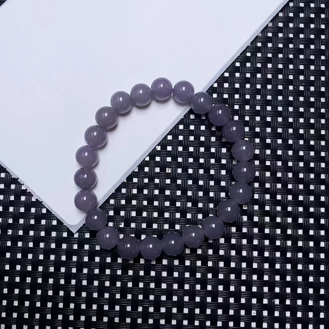 [聚小石]A738烟紫系手链8M设计轻奢时尚手链手串