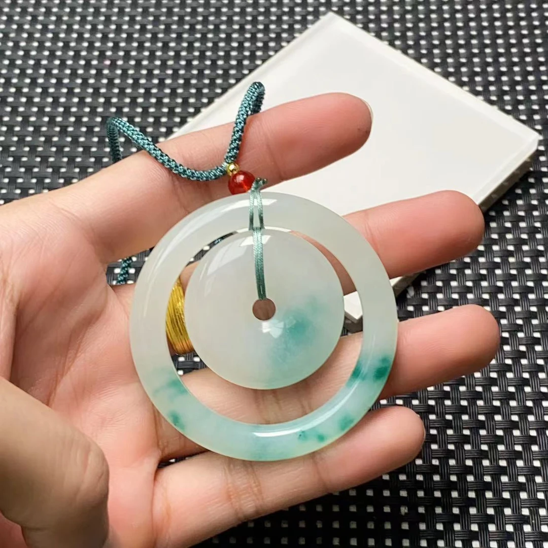 [聚小石]A1066绿花子姆扣设计轻奢时尚手链手串项链