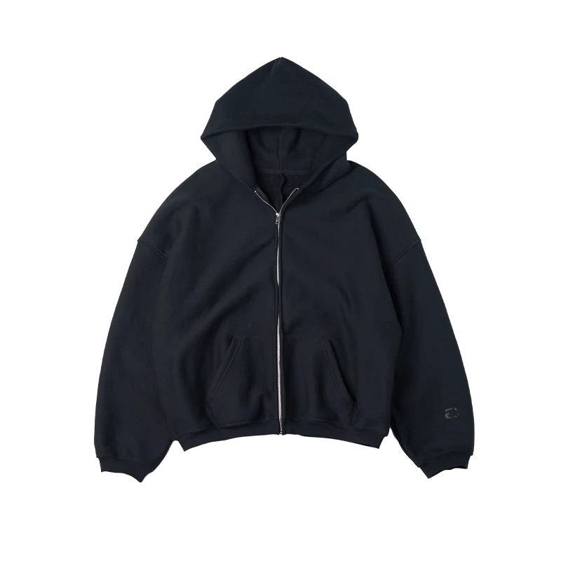 【SUNTEEZA】24FW大家王基础系列阔版休闲宽松OverSize连帽卫衣外套