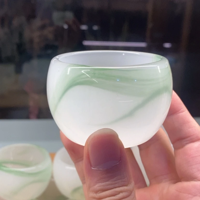 【闪购商品】琉璃漂绿客杯