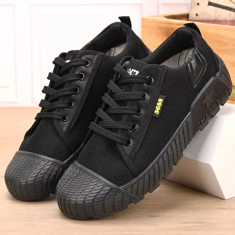 甲板作训鞋地勤解放鞋男款迷彩鞋工地耐磨劳保鞋训练鞋体能军训鞋