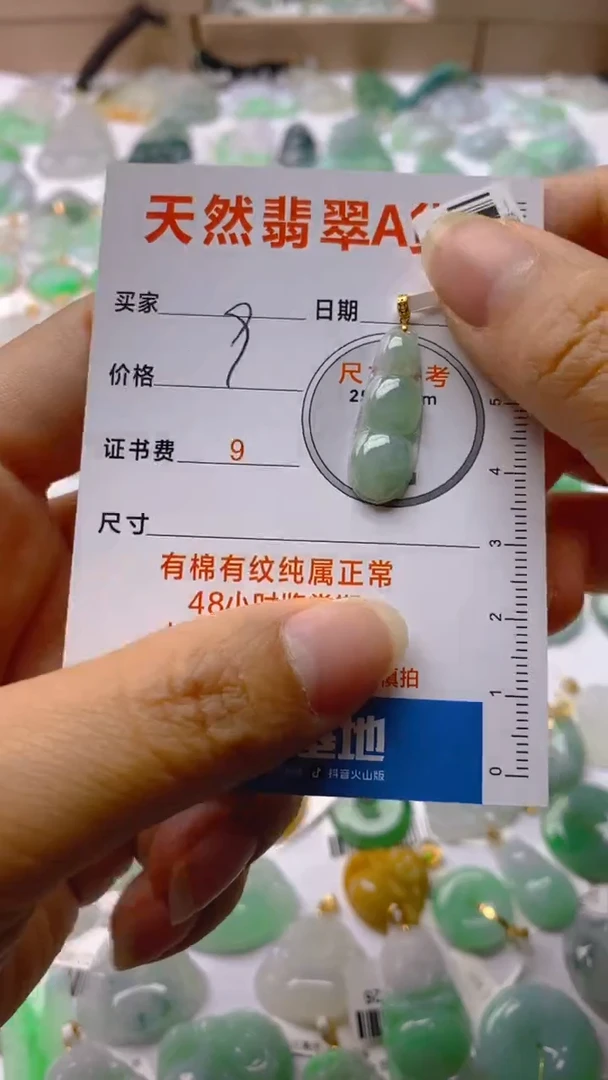 【闪购商品】翡翠颈饰18K金镶嵌1