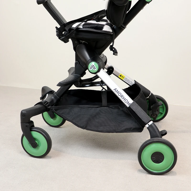 am溜娃神器配件置物篮配件推车置物袋宝宝婴儿车挂包专用底部通用