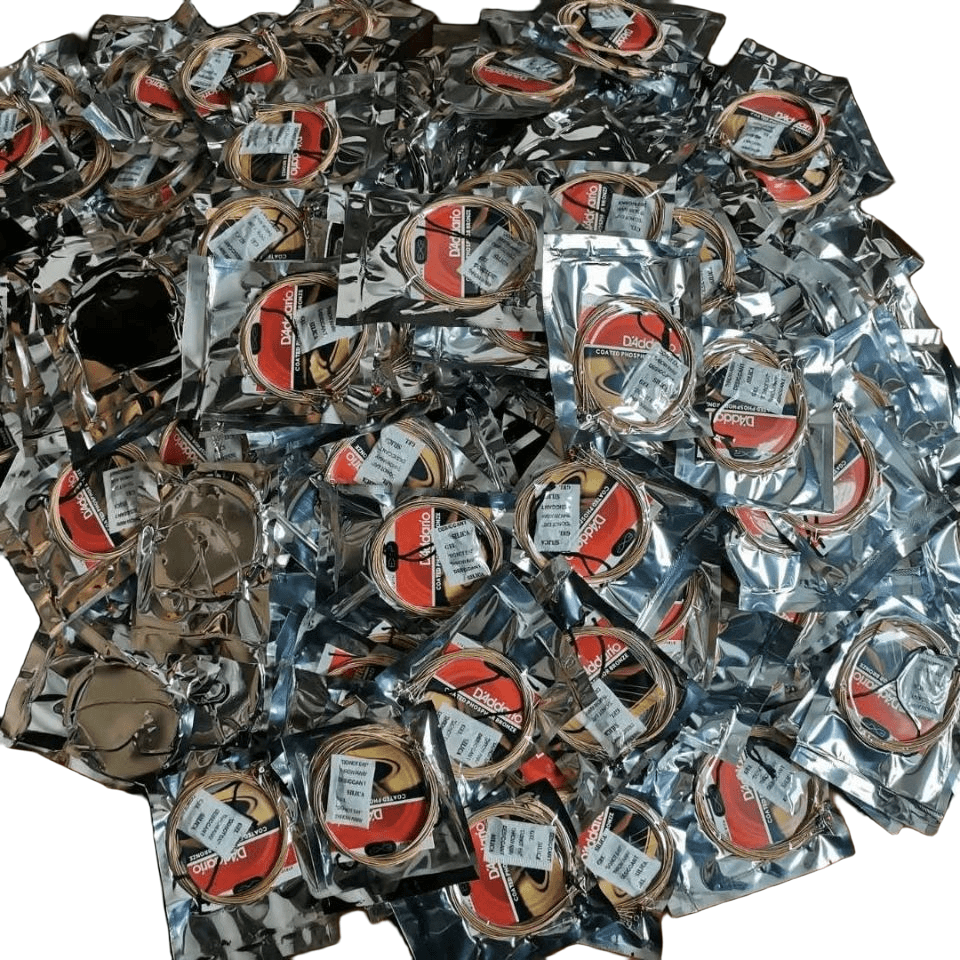 美产正品达达里奥磷铜涂层工厂弦exp16(12-53)    琴弦