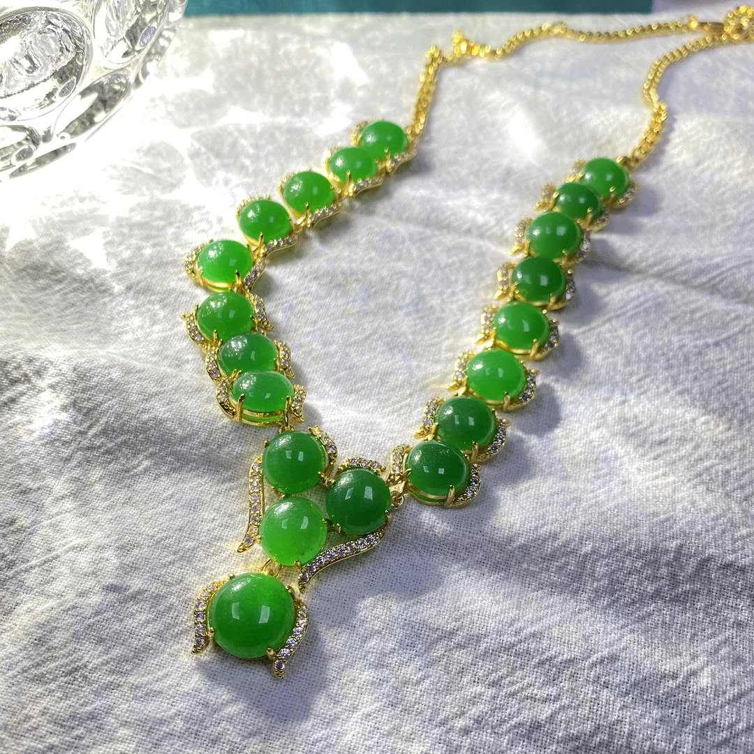 【美佳甄选1】绿野仙踪绿色吊坠LJB 6713