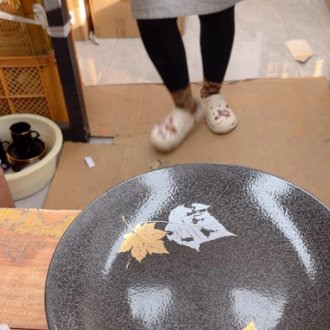 【闪购商品】玻璃茶盏春***雪
