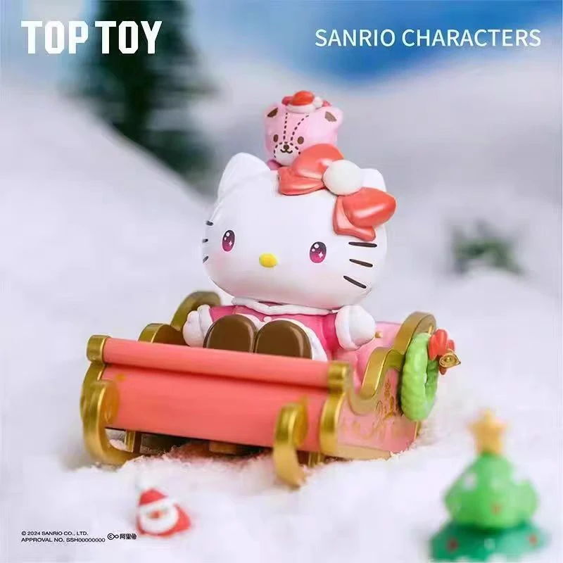 【三丽欧】toptoy 冬日雪橇系列盲盒圣诞手办女生圣诞节礼物