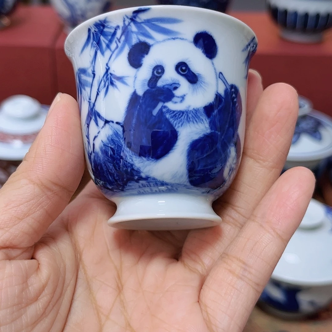 勇***嘴景德镇瓷器作品杯杯杯