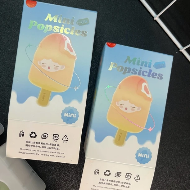 正版一口冰mini公仔手办摆件