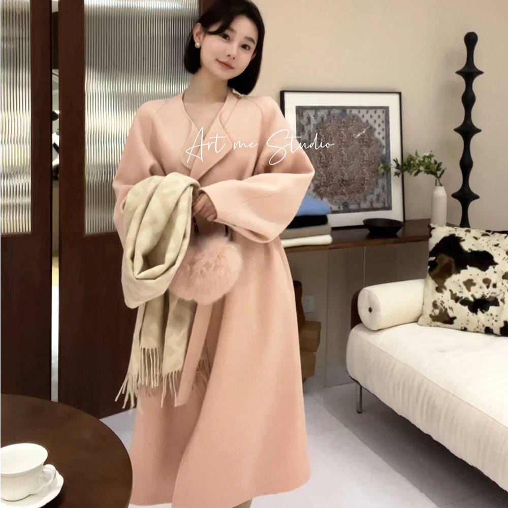 卡停Artme瓜瓜呀【Sin*两色大衣长款羊毛外套】w24230