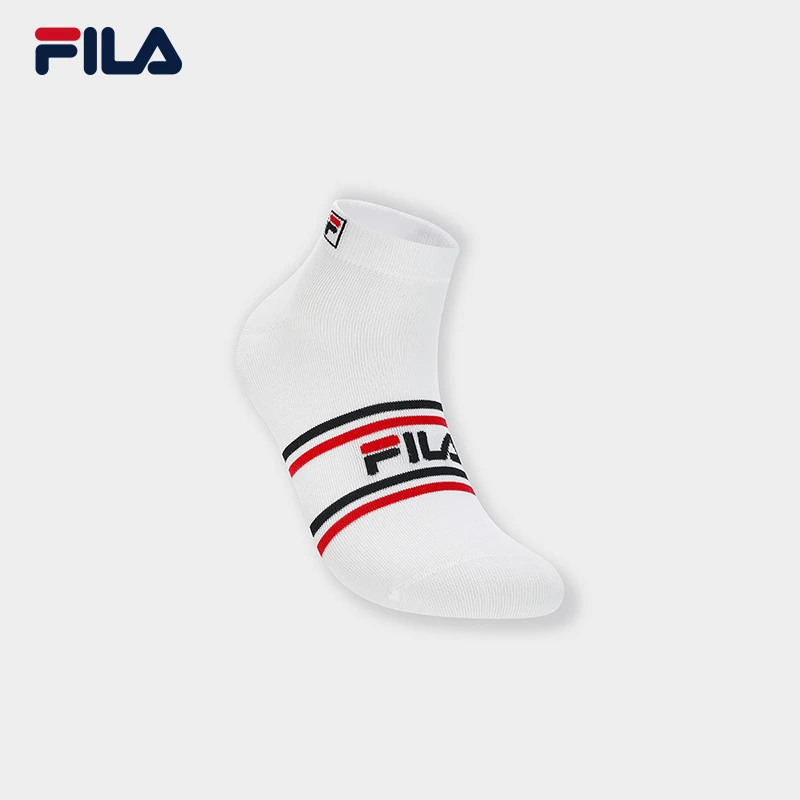 Fila/斐乐男子舒适跑步短筒袜子透气训练运动休闲袜F13M411303