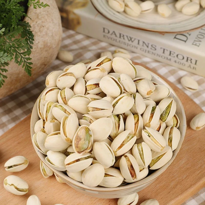 开心果新货原味开心果坚果盐焗酥脆美味饱满年货休闲零食小吃颗粒