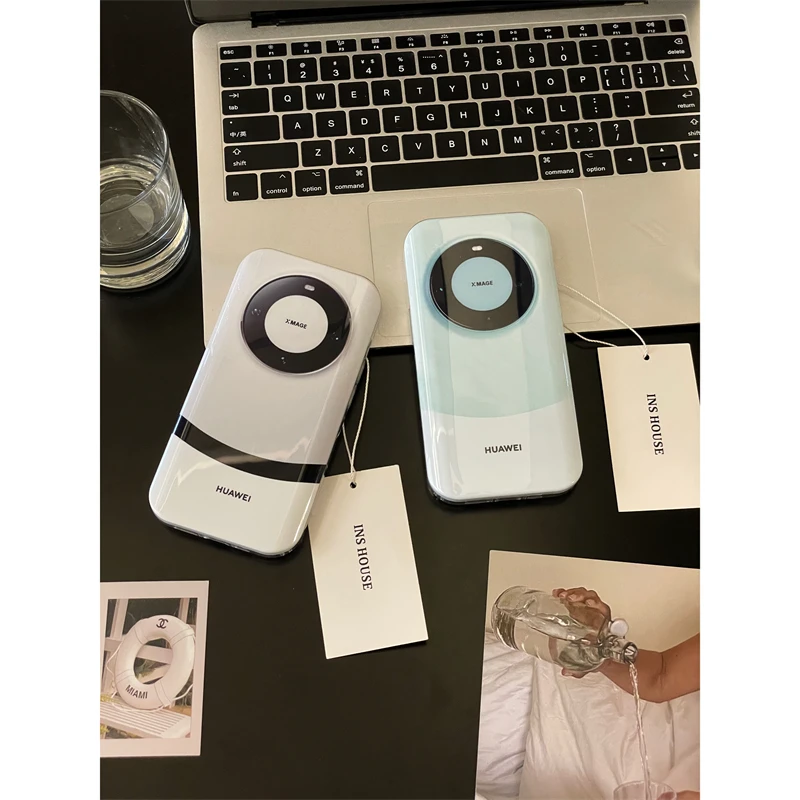 适用苹果系列iPhone15个性创意14pro滑盖镜子13pro新款12手机壳