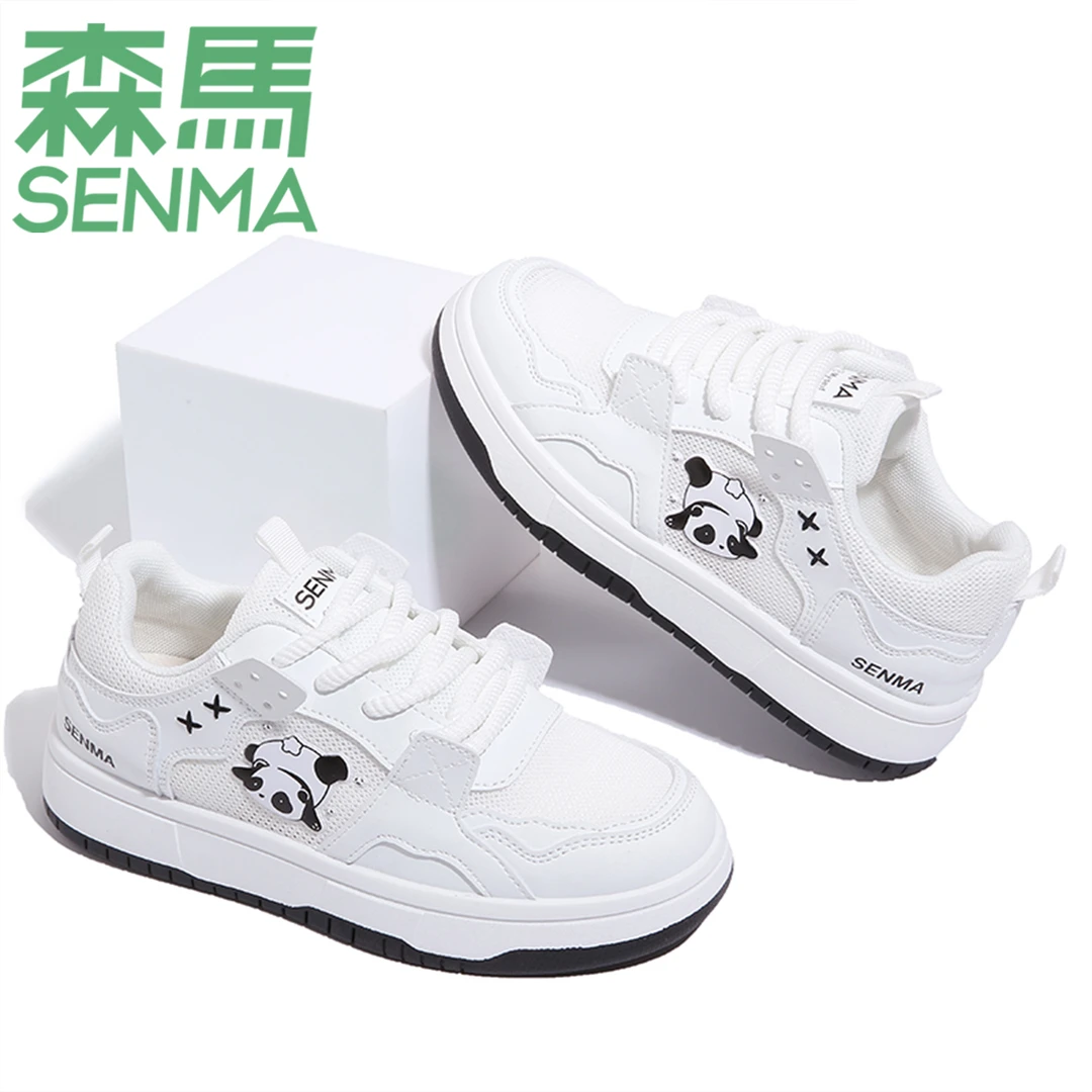 SENMA/森马夏季爆款时尚百搭小白鞋潮流休闲网红透气网面板鞋女鞋