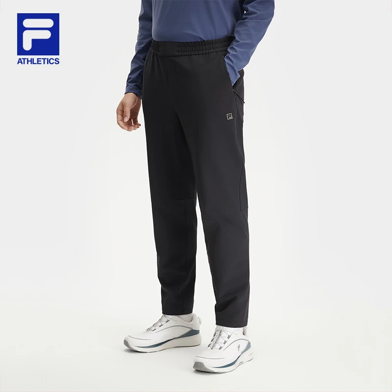 Fila/斐乐男子【斐护加绒裤吧全能裤】秋冬保暖运动长裤A11M441807F