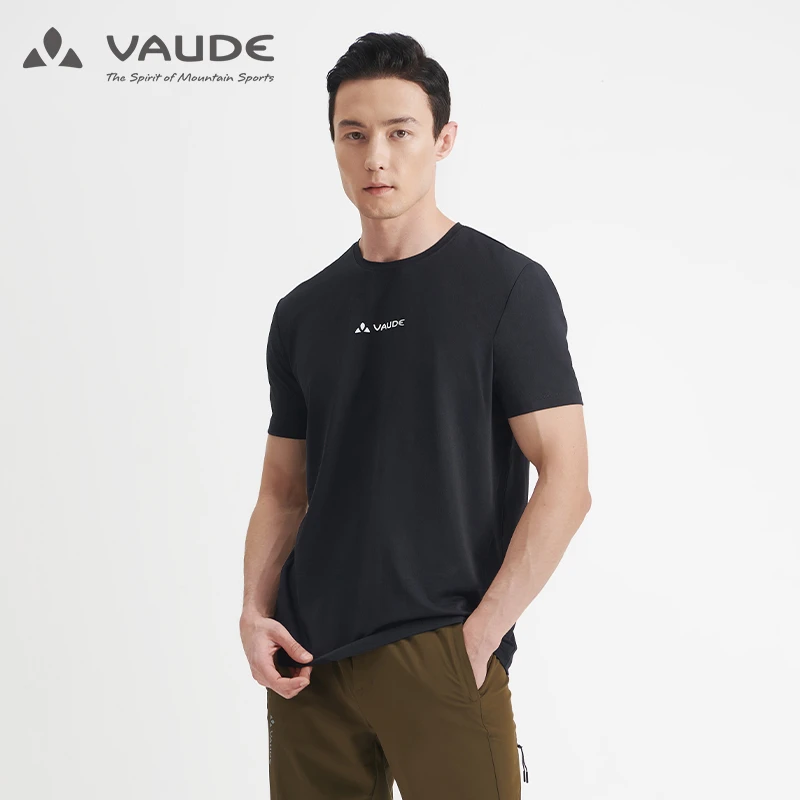 巍德运动户外徒步登山速干衣吸湿透气圆领短袖快干t恤男VG2227530