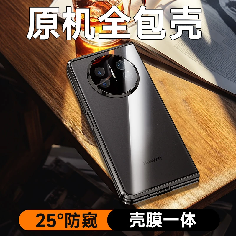 适用华为/荣耀/VIVO/OPPO/三星/小米系列透明保护壳双面防摔透明